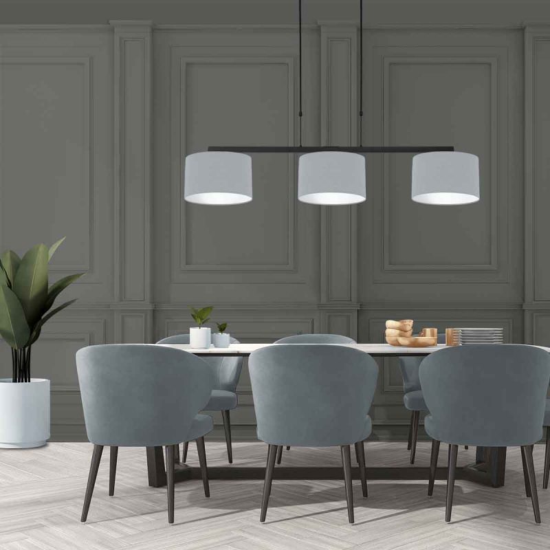 Lámpara colgante de 3 luces Steinhauer Stang - Imagen 3