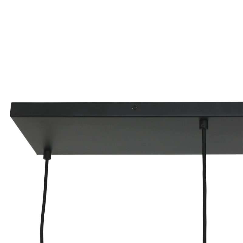 Lámpara colgante retro de metal negro Steinhauer Flere - Imagen 12