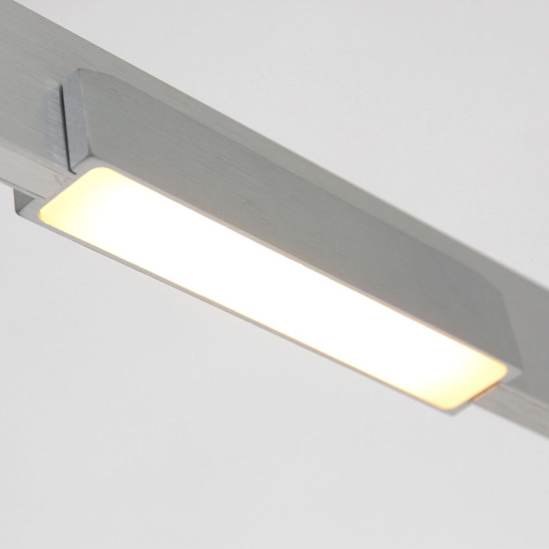 Lámpara colgante elegante de color metálico Steinhauer Bloc - Imagen 4