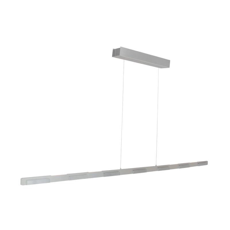 Lámpara colgante elegante de color metálico Steinhauer Bloc - Imagen 9