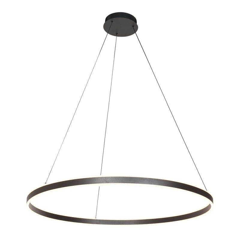 lámpara-colgante-moderna-negra-con-iluminación-led-steinhauer-ringlux-3676zw