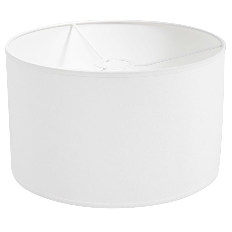 Lámpara de arco de acero con pantalla blanca Mexlite Solva - Imagen 5
