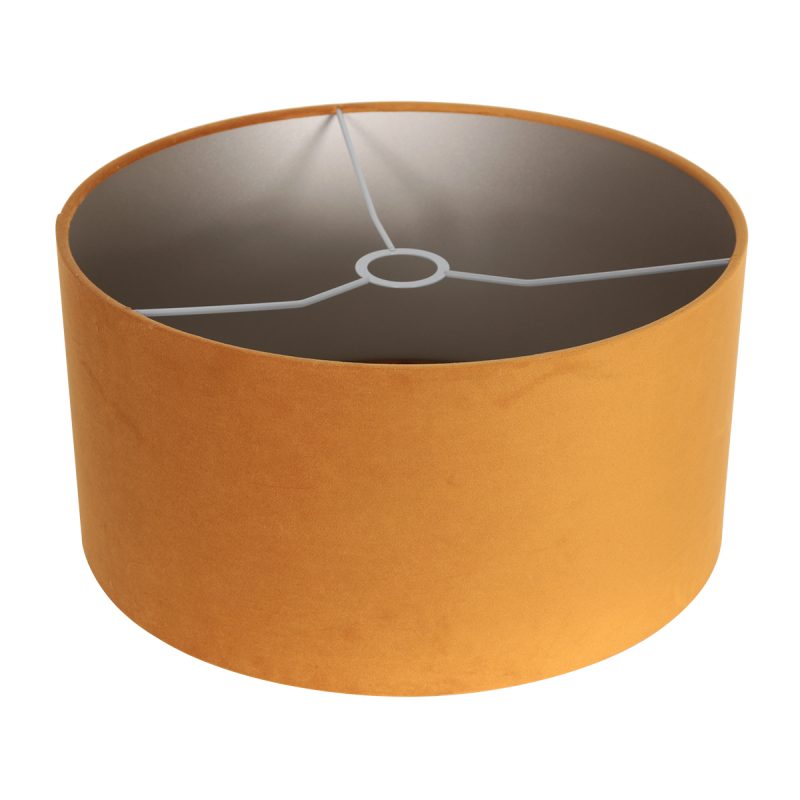 Lámpara de arco moderna negra con pantalla naranja Mexlite Solva - Imagen 5