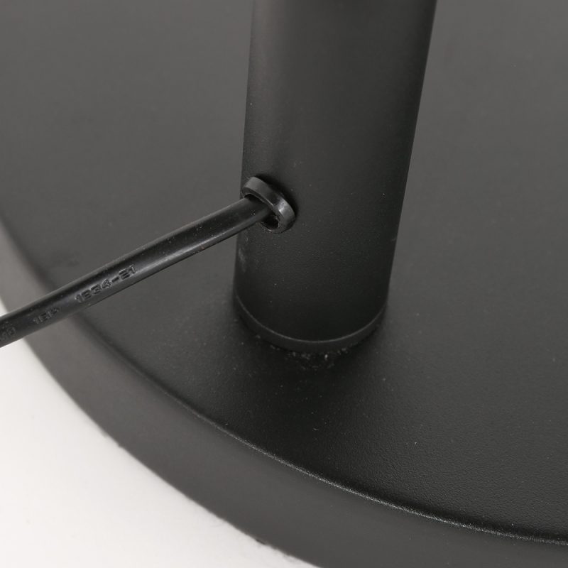 Lámpara de arco moderna negra de tres luces Steinhauer Sparkled Light - Imagen 9