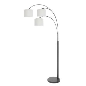 lampara-de-arco-moderna-negra-de-tres-luces-steinhauer-sparkled-light-3825zw-1