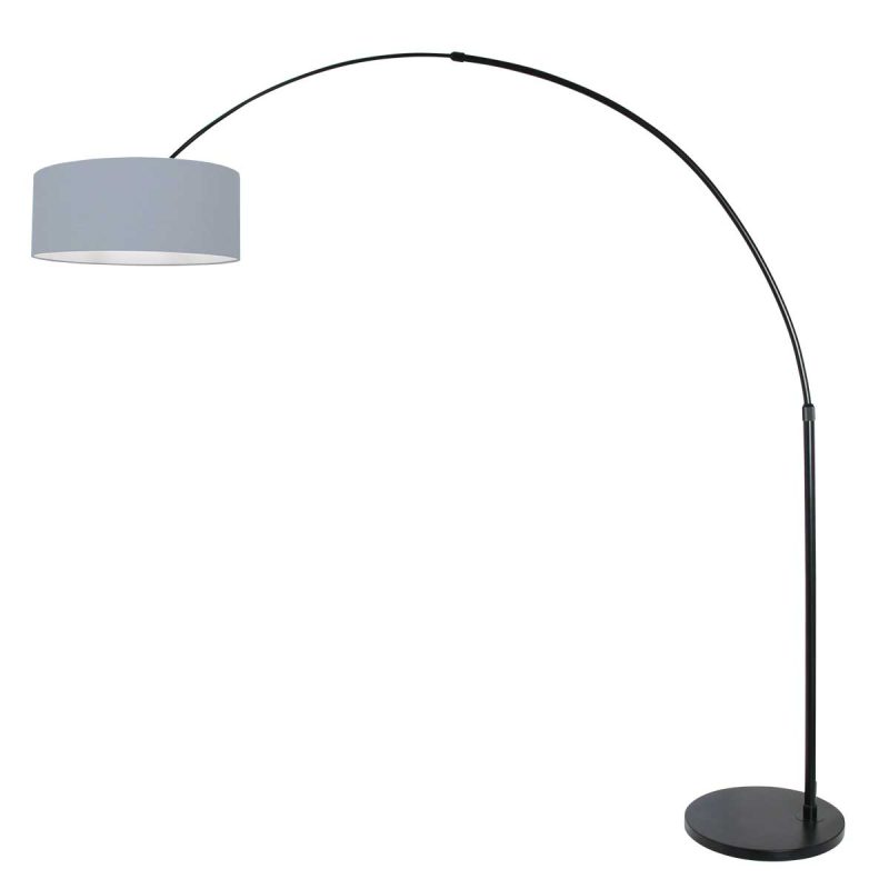 lampara-de-arco-moderna-negra-steinhauer-sparkled-light-3929zw-1