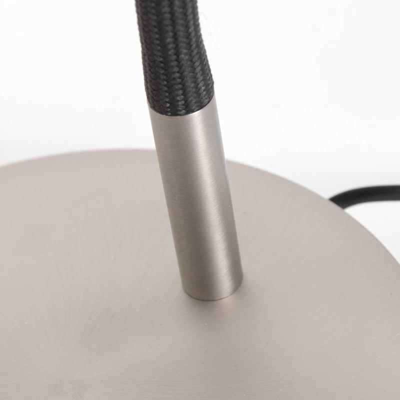 Lámpara de lectura de acero de diseño sobrio lámpara de mesa Steinhauer Turound - Imagen 5