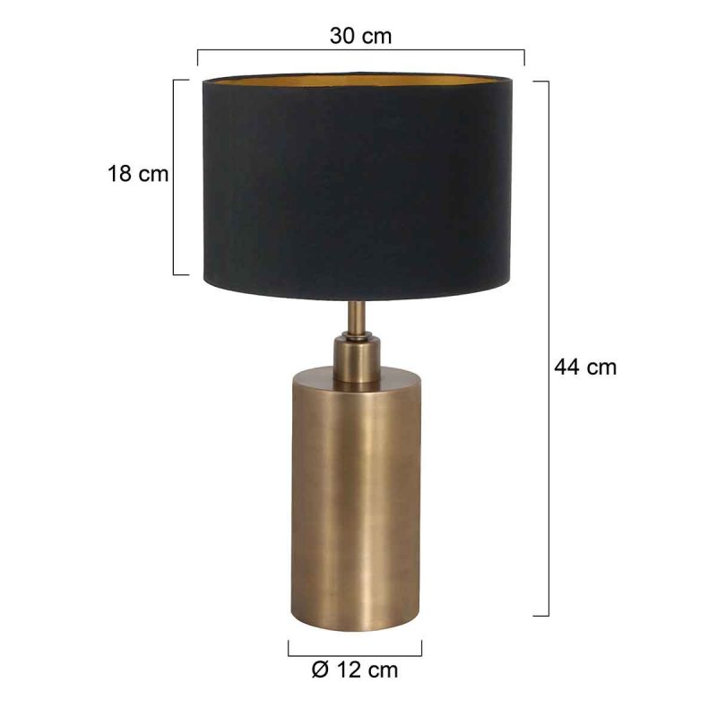 lampara-de-mesa-clasica-tubo-corto-steinhauer-brass-3978br-5