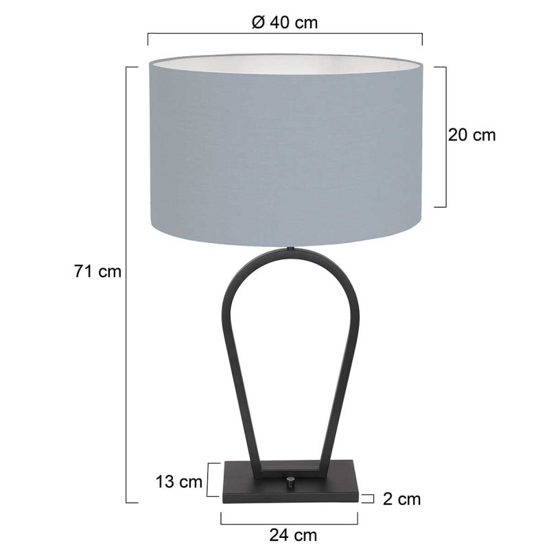 Lámpara de mesa de moda Steinhauer Stang - Imagen 7