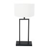 lámpara-de-mesa-industrial-negra-con-pantalla-blanca-steinhauer-stang-3855zw