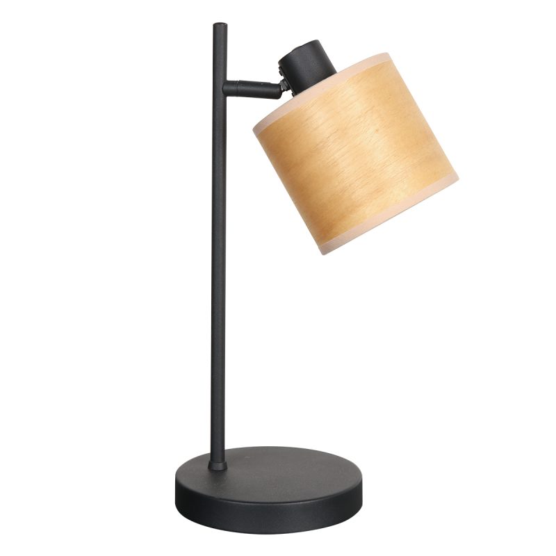 lampara-de-mesa-redonda-negra-moderna-steinhauer-bambus-3669zw-1