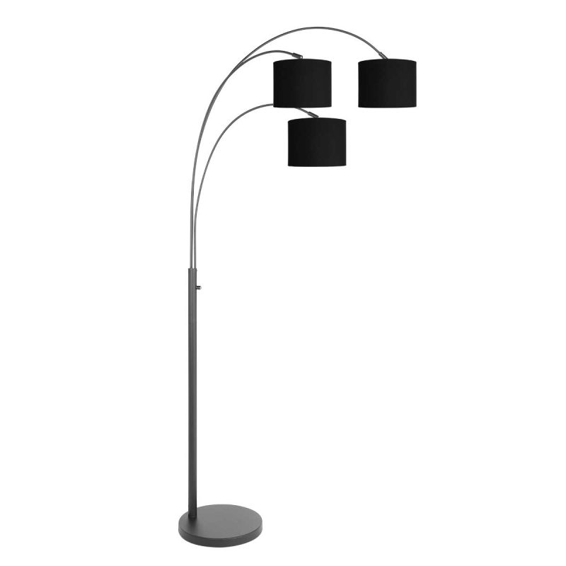 Lámpara de pie de arco de 3 luces Steinhauer Sparkled Light - Imagen 2