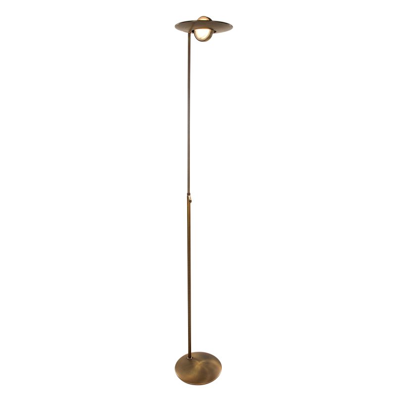 Lámpara de pie clásica de metal bronce Steinhauer Zenith LED - Imagen 2