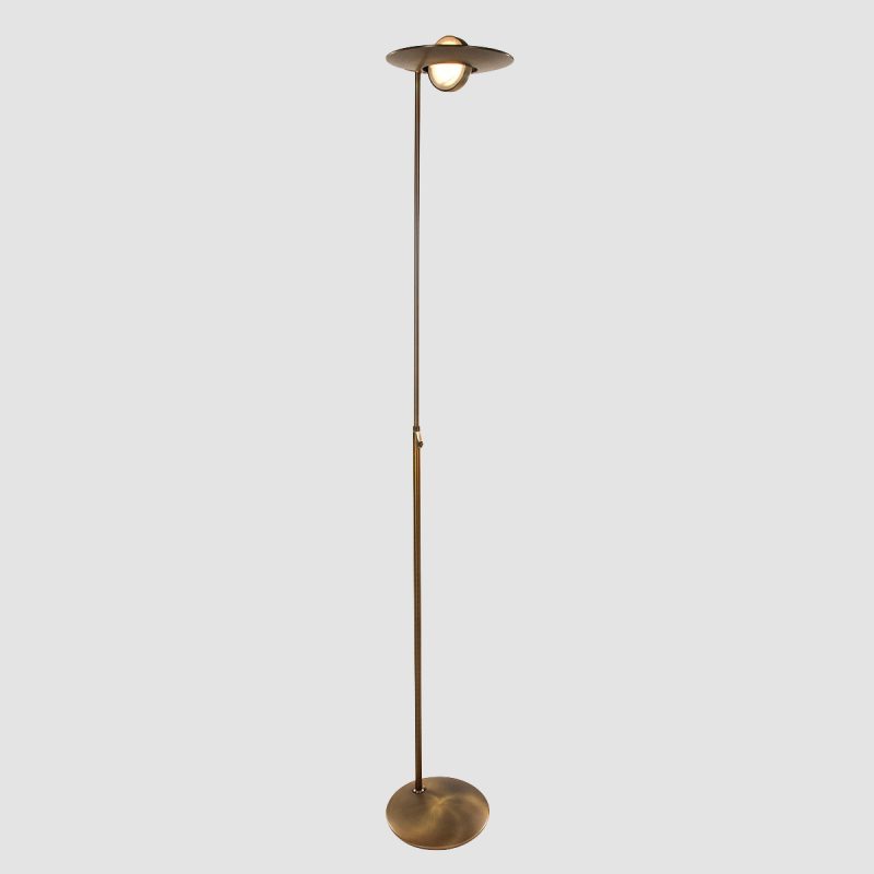 Lámpara de pie clásica de metal bronce Steinhauer Zenith LED - Imagen 17
