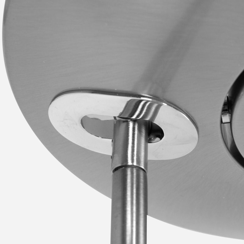 Lámpara pie gris LED Steinhauer Zenith LED - Imagen 12