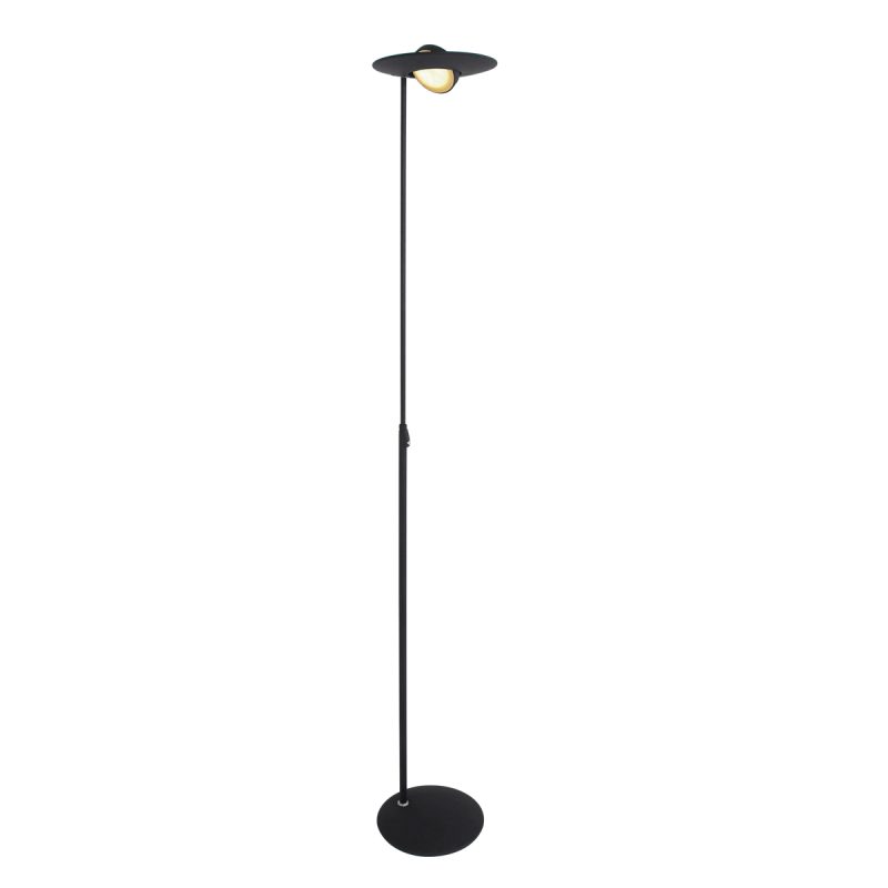 Lámpara pie negra LED Steinhauer Zenith LED - Imagen 2