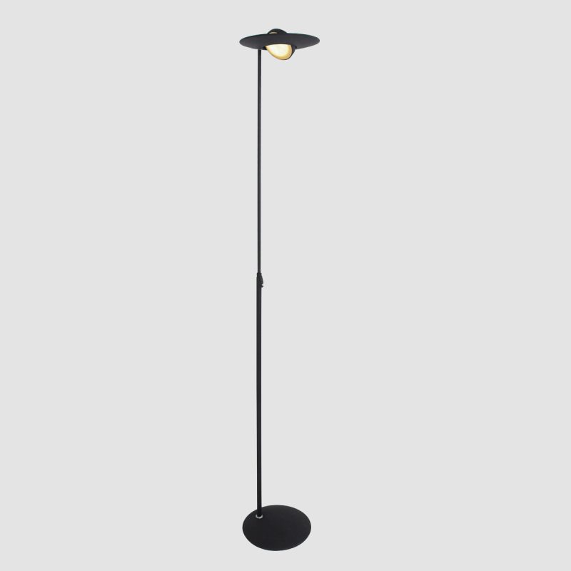 Lámpara pie negra LED Steinhauer Zenith LED - Imagen 16