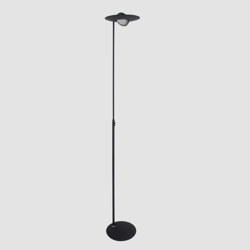 Lámpara pie negra LED Steinhauer Zenith LED - Imagen 17
