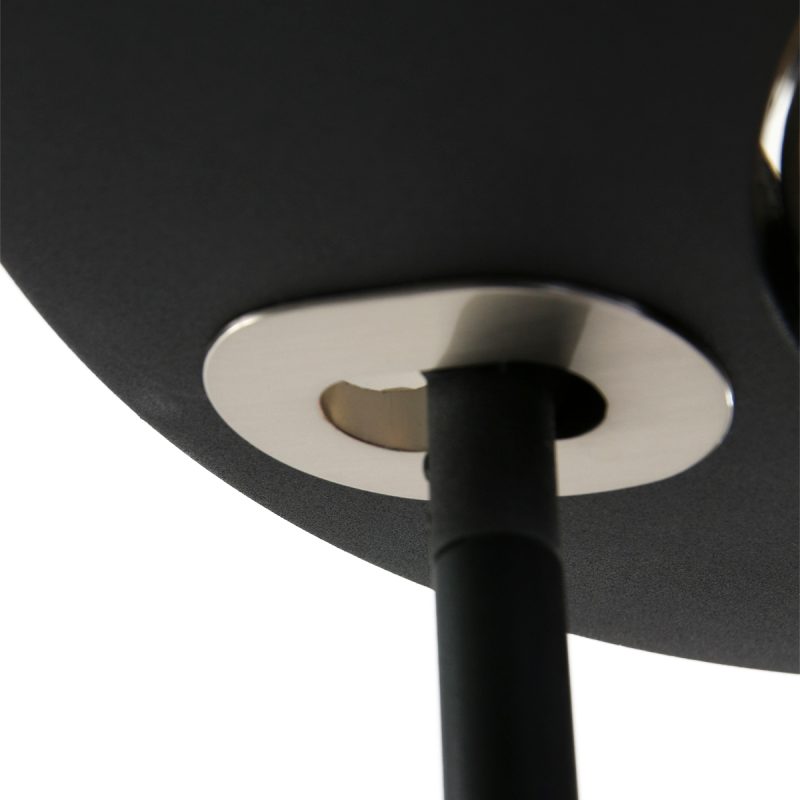 Lámpara pie negra LED Steinhauer Zenith LED - Imagen 5