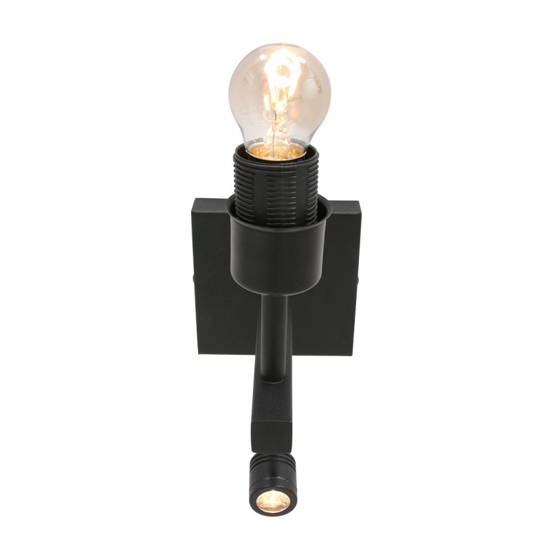 Pequeña lámpara de pared con luz de lectura Steinhauer Stang - Imagen 11