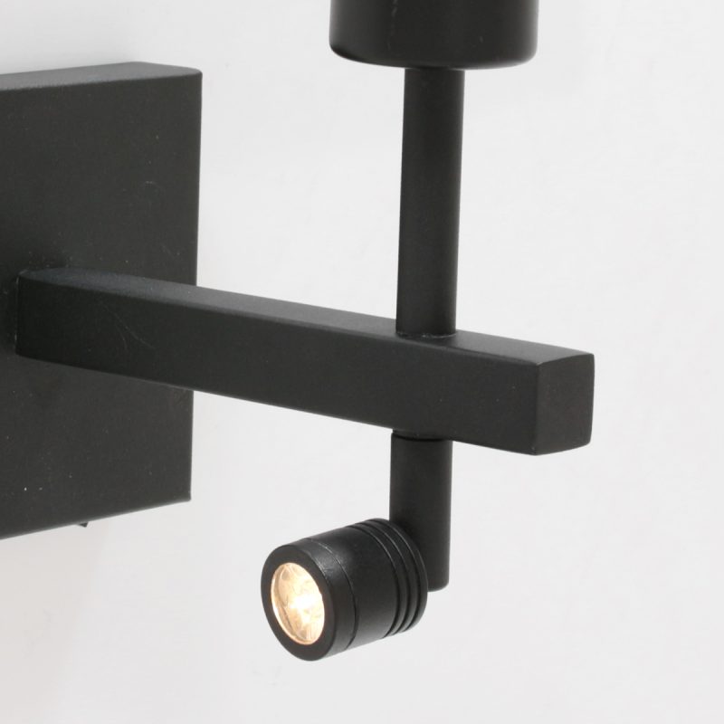 Pequeña lámpara de pared con luz de lectura Steinhauer Stang - Imagen 4
