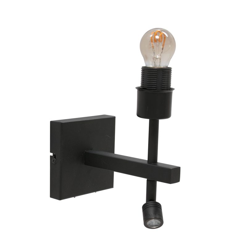 Pequeña lámpara de pared con luz de lectura Steinhauer Stang - Imagen 8