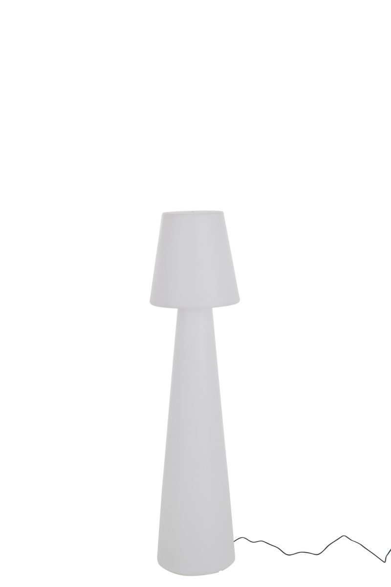 Lámpara de mesa moderna blanca con forma de cono Jolipa Chloe