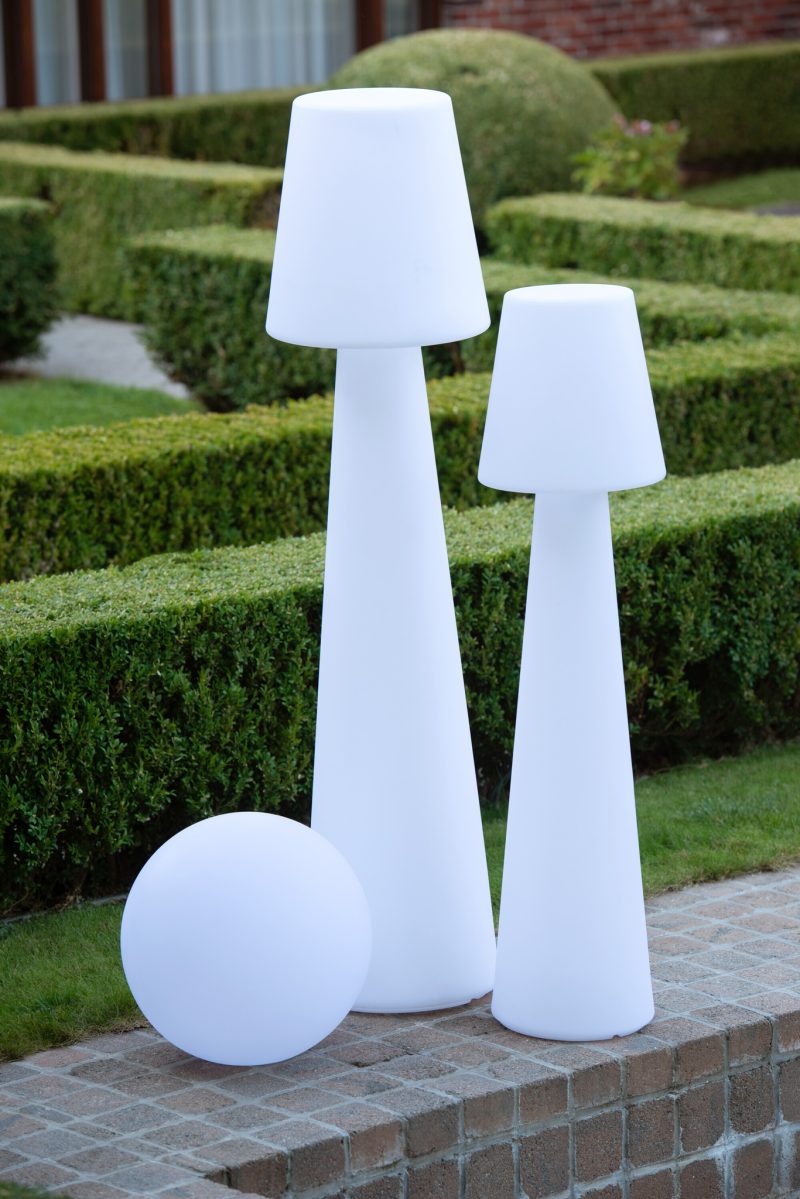 Lámpara de mesa moderna blanca con forma de cono Jolipa Chloe - Imagen 2