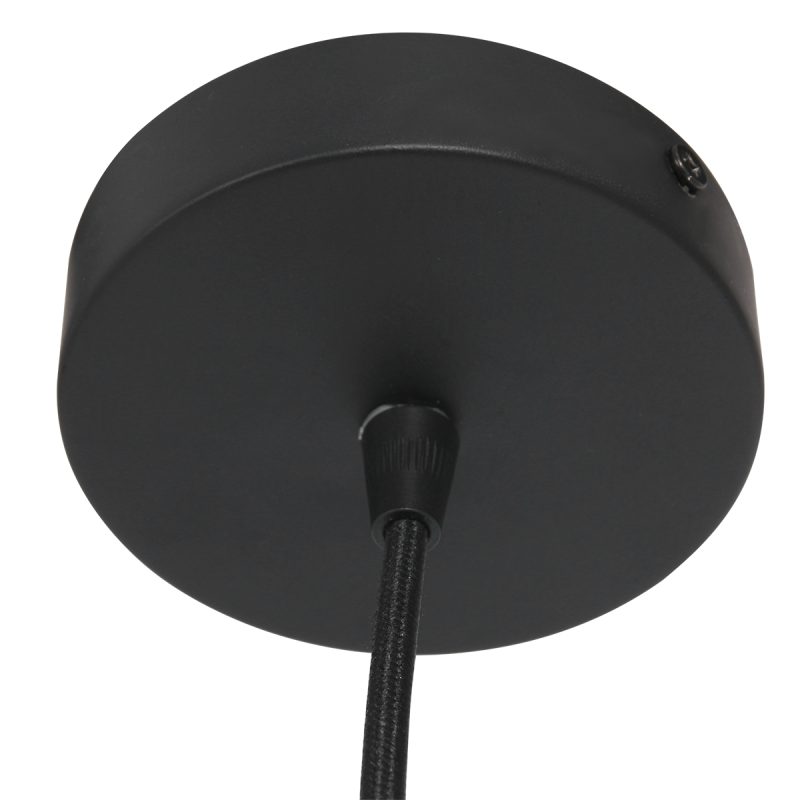 Lámpara colgante de moda de tela negra Steinhauer Sparkled Light - Imagen 11