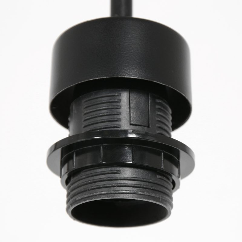 Lámpara colgante de moda de tela negra Steinhauer Sparkled Light - Imagen 4