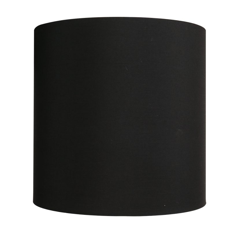Pantalla de lámpara de tela negra moderna Mexlite - Imagen 3