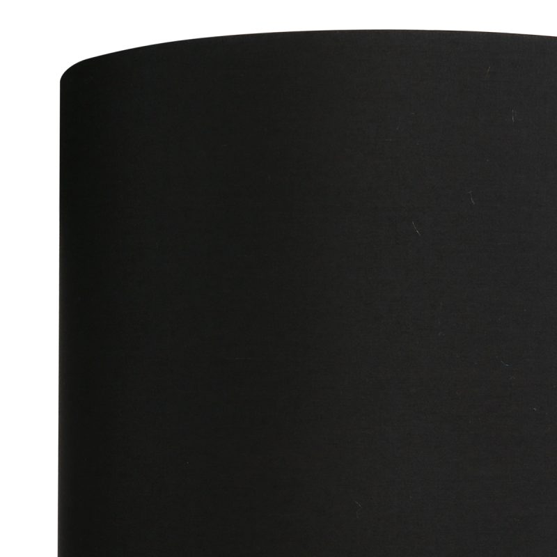 Pantalla de lámpara de tela negra moderna Mexlite - Imagen 4