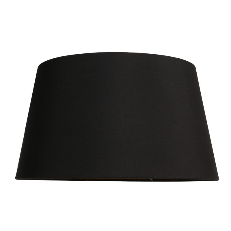 Pantalla de lámpara de tela negra moderna Mexlite - Imagen 3