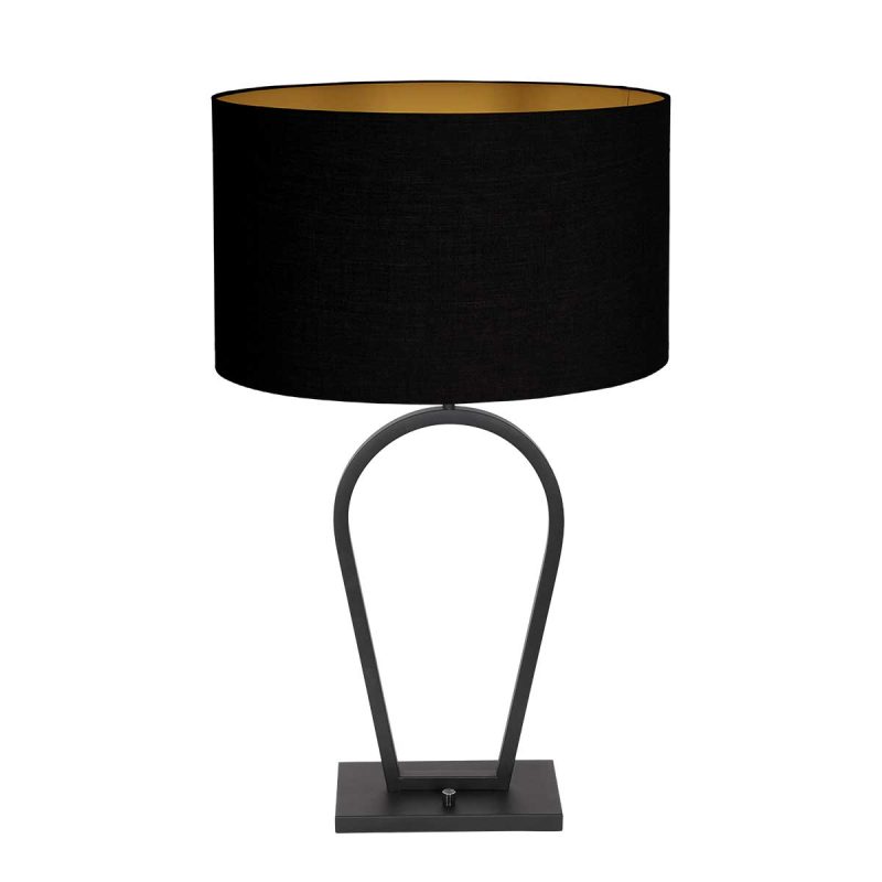 Lámpara de mesa redonda trendy Steinhauer Stang - Imagen 2