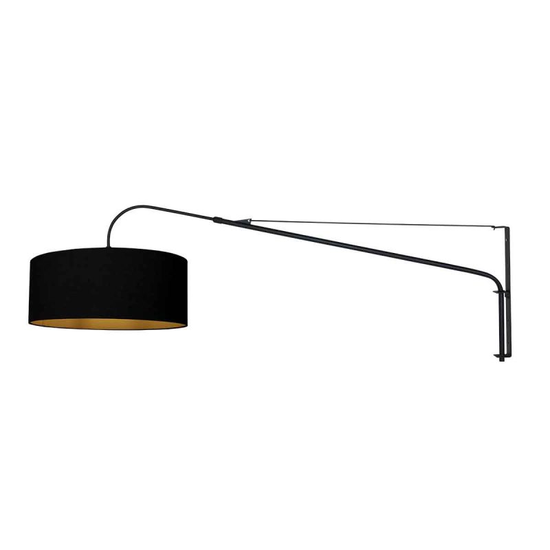 Lámpara de pared negra con arco largo Steinhauer Elegant Classy - Imagen 2