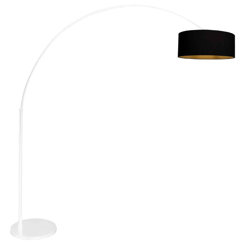 lámpara-de-pie-de-arco-blanca-steinhauer-sparkled-light-3964w