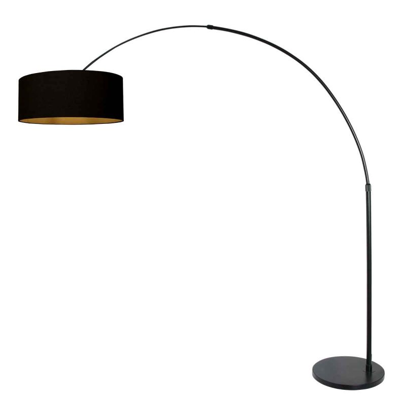 Lámpara de pie de arco negra Steinhauer Sparkled Light - Imagen 2
