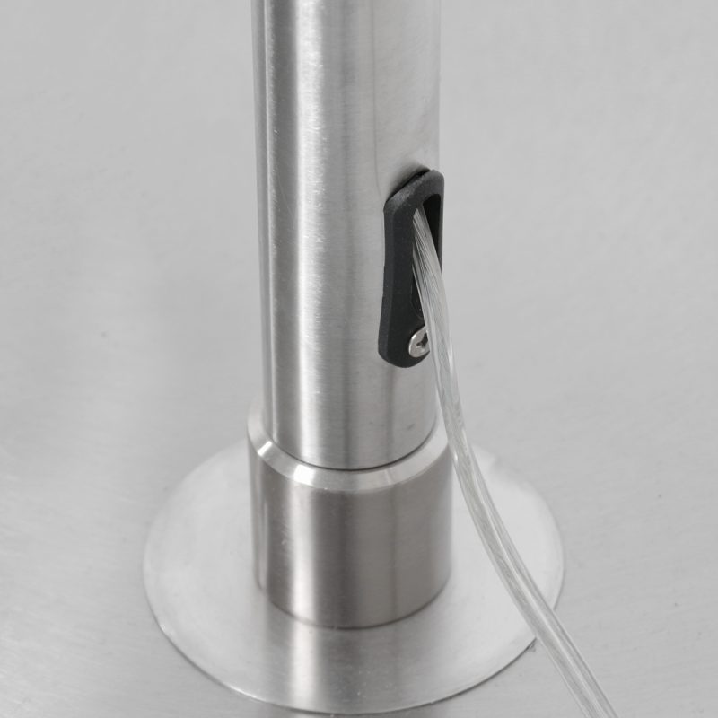 Lámpara de pie gris con gran arco Steinhauer Sparkled Light - Imagen 11