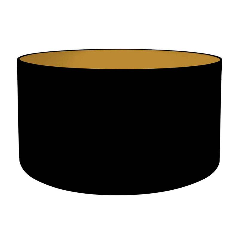 Lámpara de pie retro de lino negro Mexlite Triek - Imagen 5