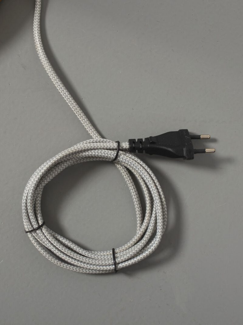 Aplique de pared retro de metal gris redonda It's About RoMi Porto - Imagen 10