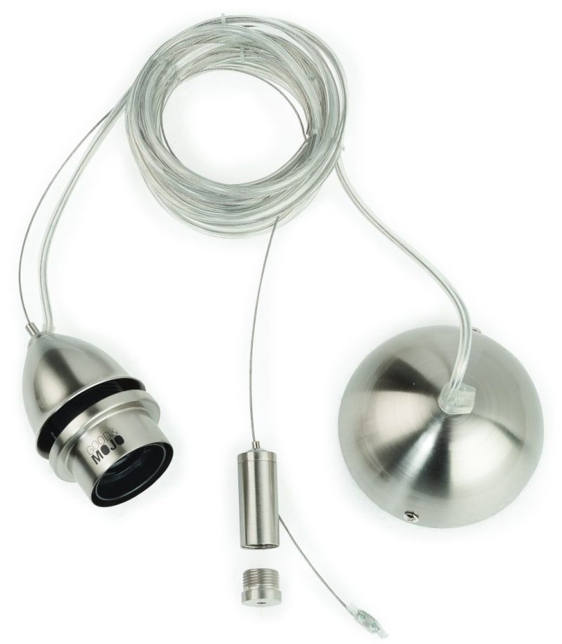 Lámpara colgante bohemia blanca de bambú GOOD & MOJO Palawan - Imagen 8