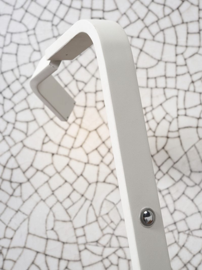 Lámpara de mesa moderna de metal blanco It's About RoMi Zurich - Imagen 3