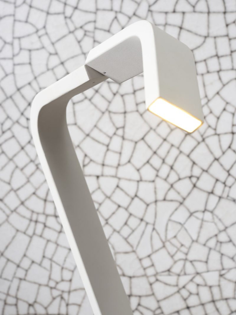 Lámpara de mesa moderna de metal blanco It's About RoMi Zurich - Imagen 4