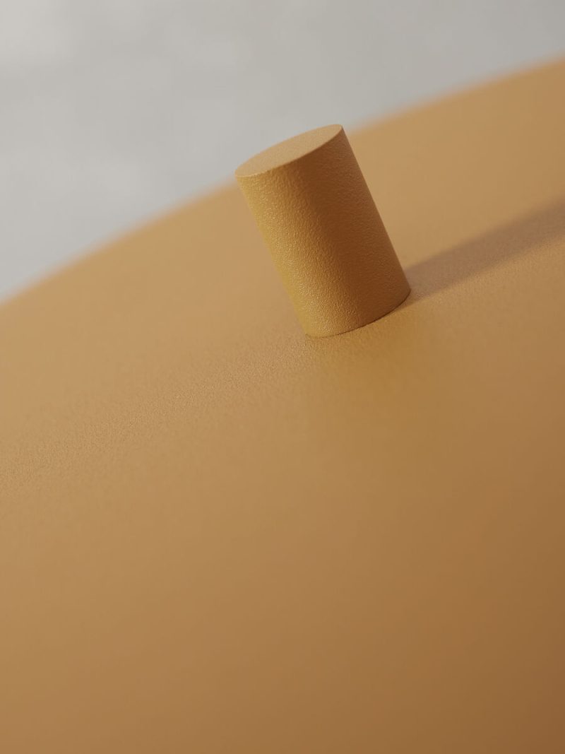 Lámpara de mesa retro de metal naranja It's About RoMi Porto - Imagen 6