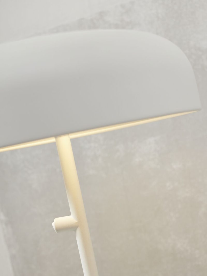 Lámpara de mesa retro metálica blanca It's About RoMi Porto - Imagen 4