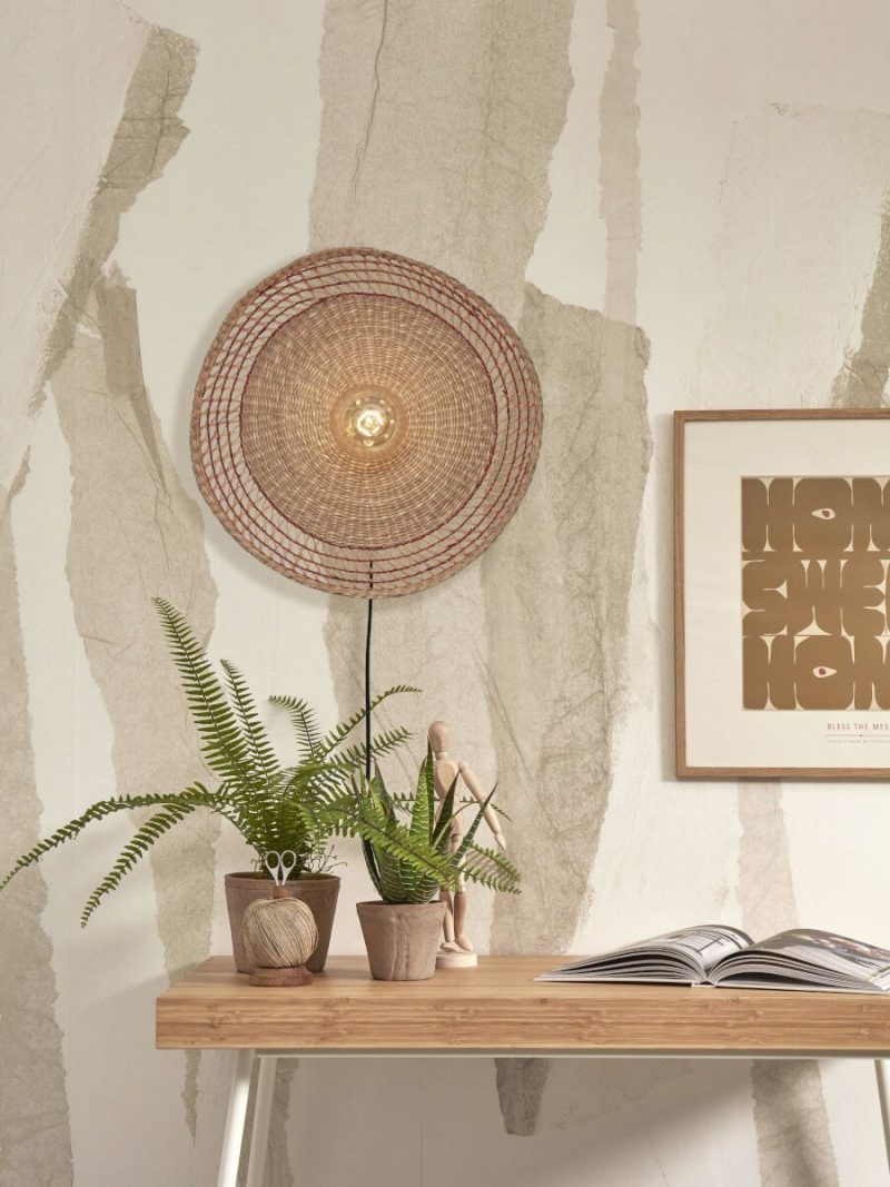 Lámpara de pared bohemia de seagrass rojo GOOD & MOJO Pantanal - Imagen 8