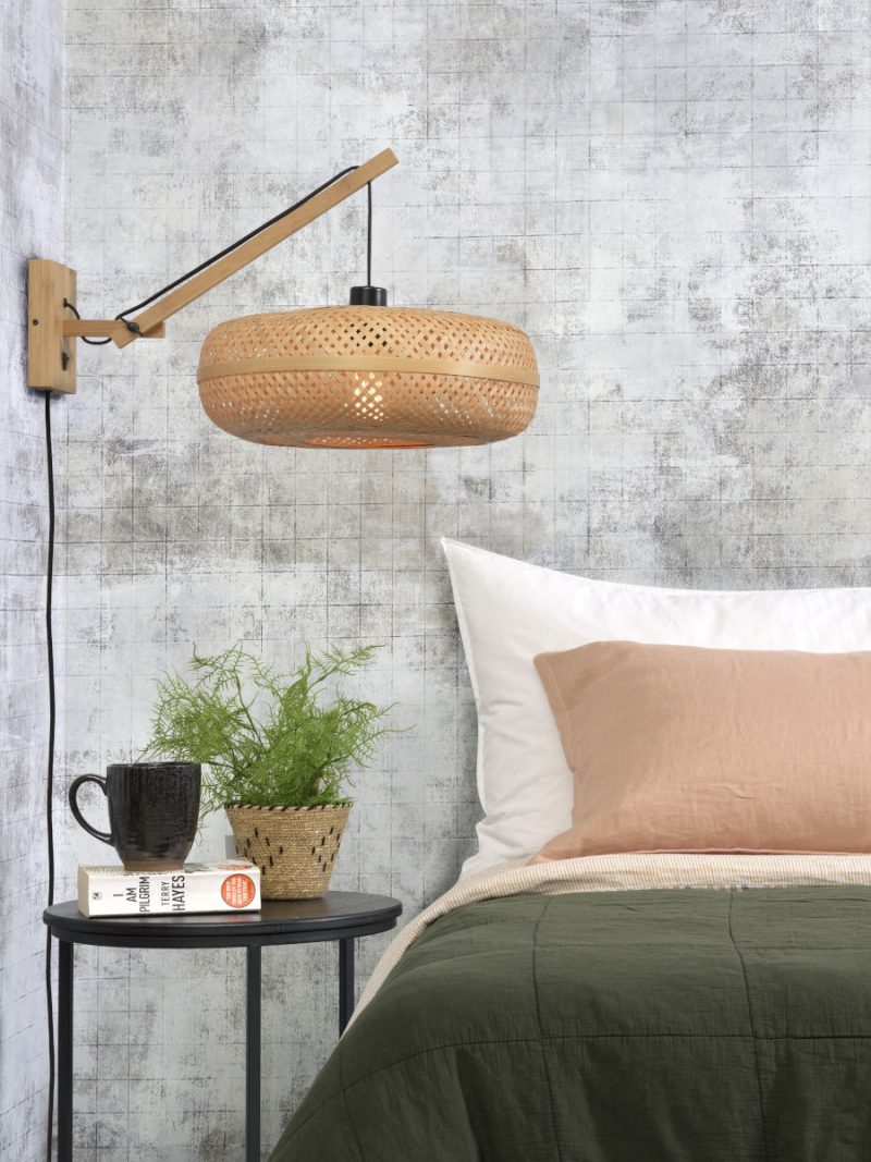 Lámpara de pared bohemia redonda natural GOOD & MOJO Palawan - Imagen 5