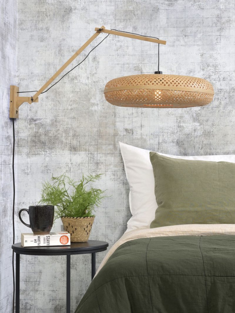 Lámpara de pared bohemia redonda natural GOOD & MOJO Palawan - Imagen 5