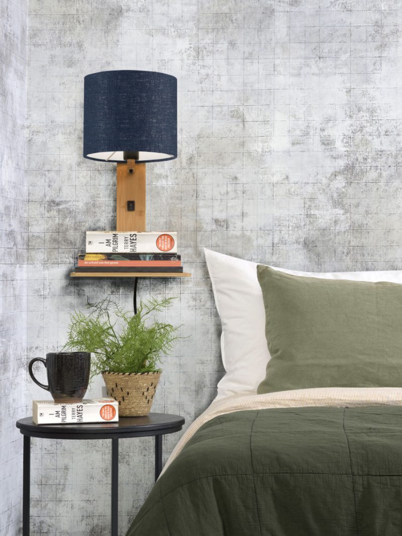 Lámpara de pared con plataforma azul natural GOOD & MOJO Andes - Imagen 7