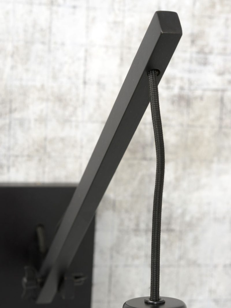 Lámpara de pared negra articulación simple GOOD & MOJO Andes - Imagen 4